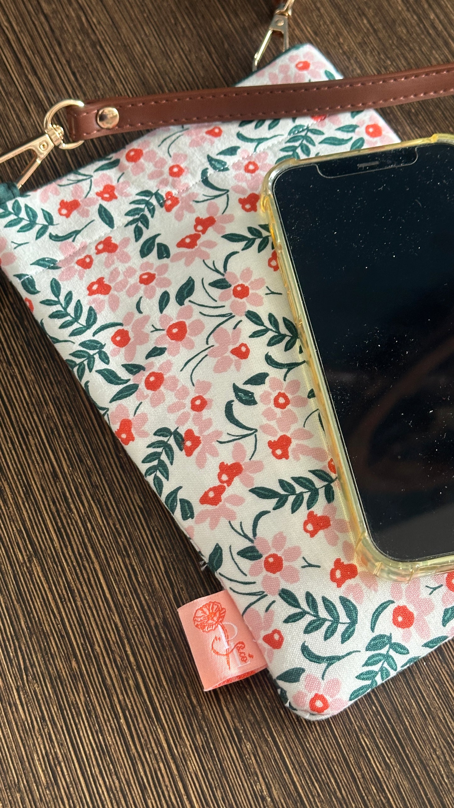 Blush Meadow Phone Sling