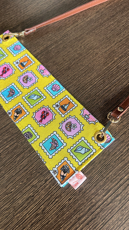 NEW Summer Stamps Bookmark Sling