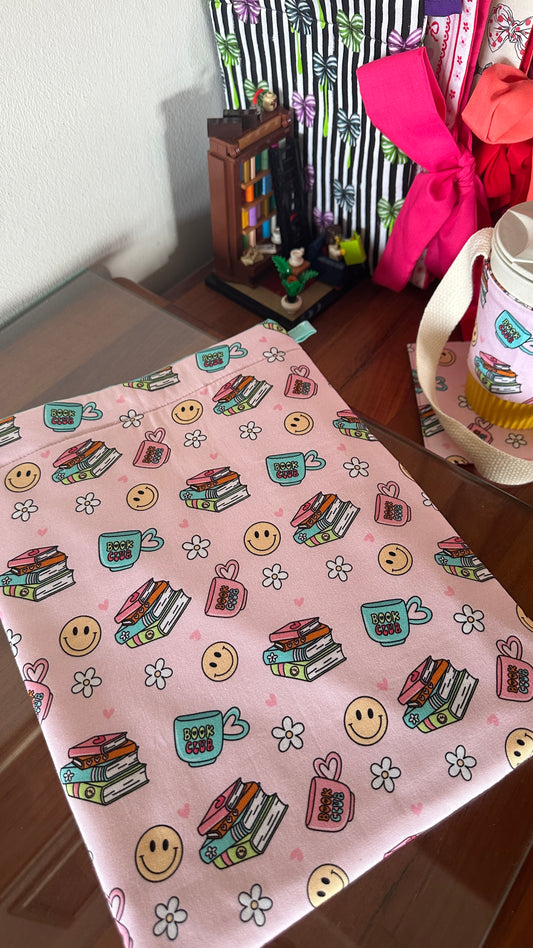 Happy Book Club Bookish Sleeve
