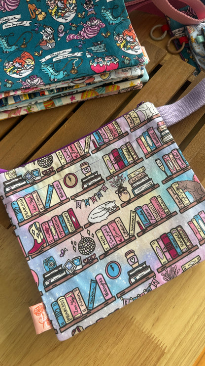 05/10 Poppy Bloom: Swiftie Cat Bookshelf Zip Pouch