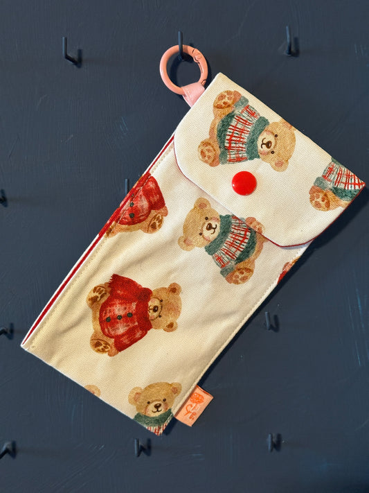 Xmas Bears Poppy Case