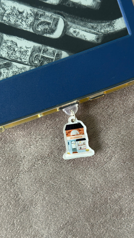 Bookstore E-Reader Charm