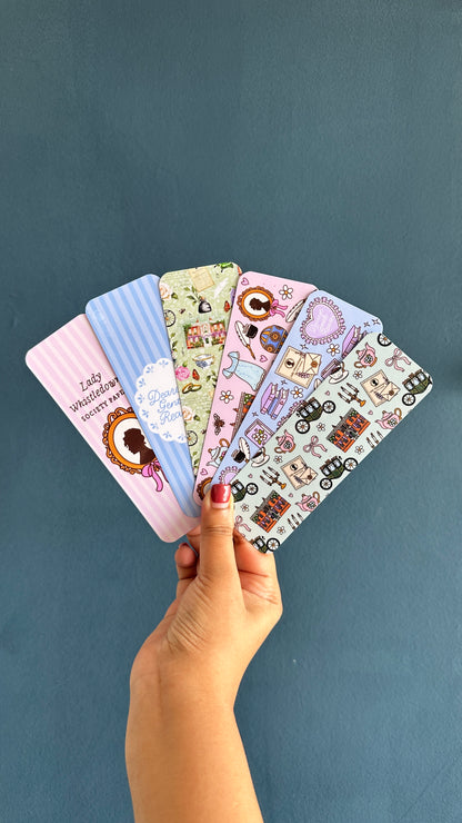 Bridgerton Bookmarks