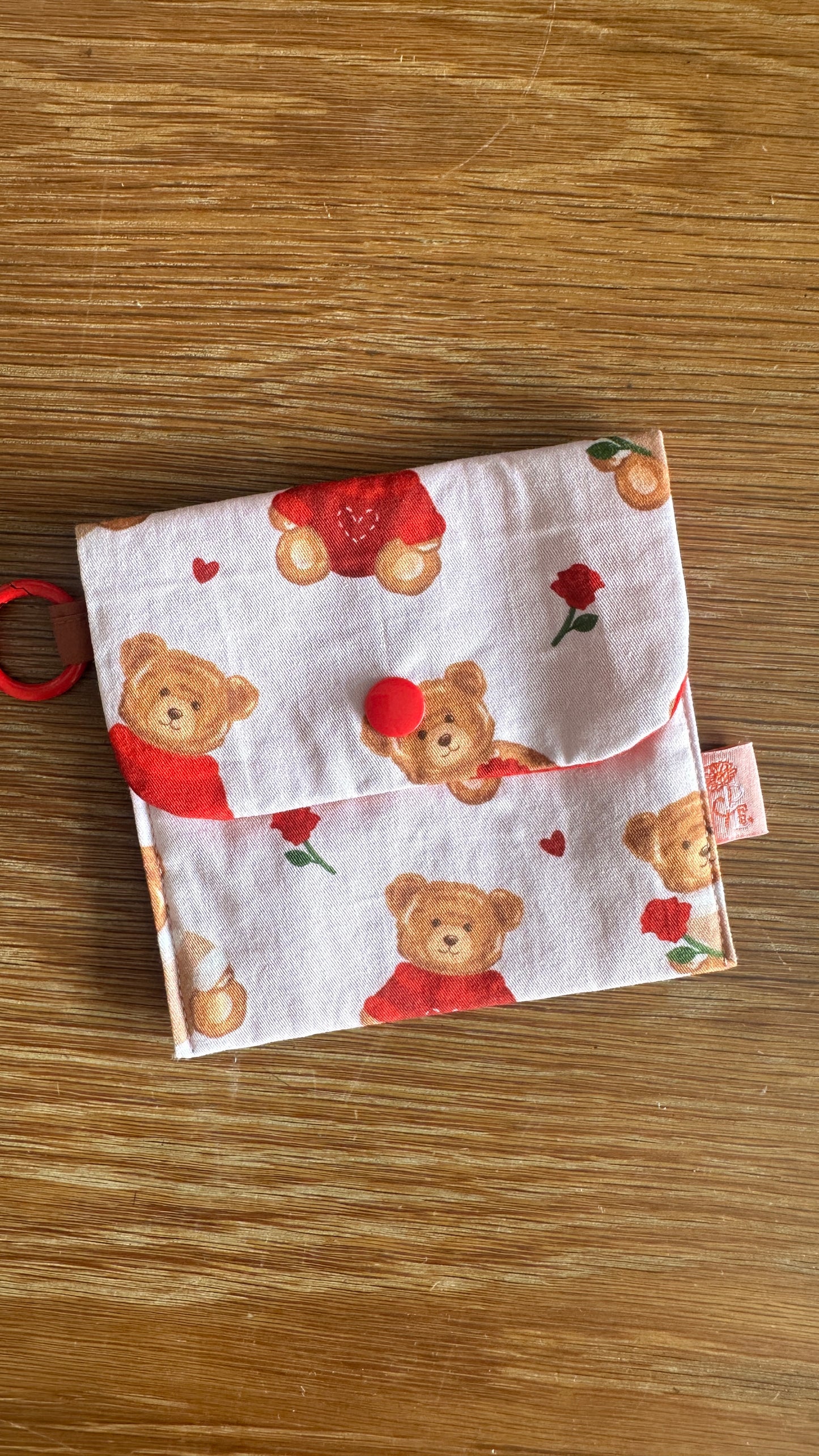 ✨ Vday Teddy Poppy Pocket